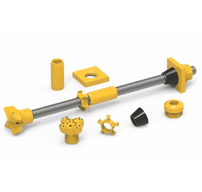 T52 self-drilling rock bolt